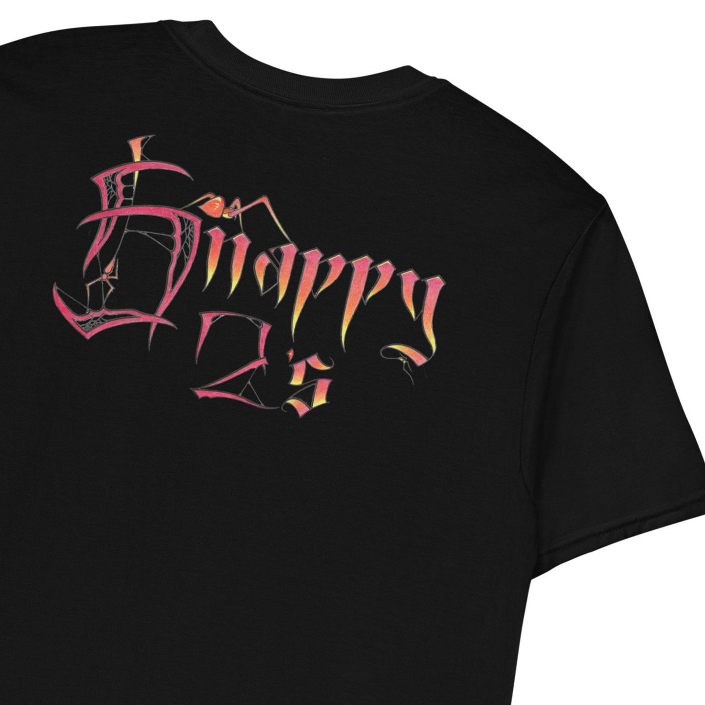 Snappy 2's in Reds T-Shirt (Artwork on Back)
