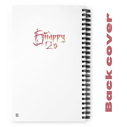 Jack of Diamonds Spiral notebook