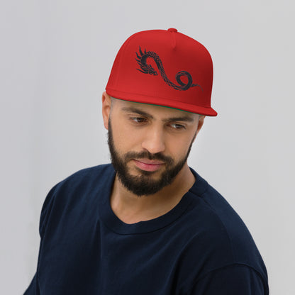 Dragon's Scar Embroidered Snapback Cap