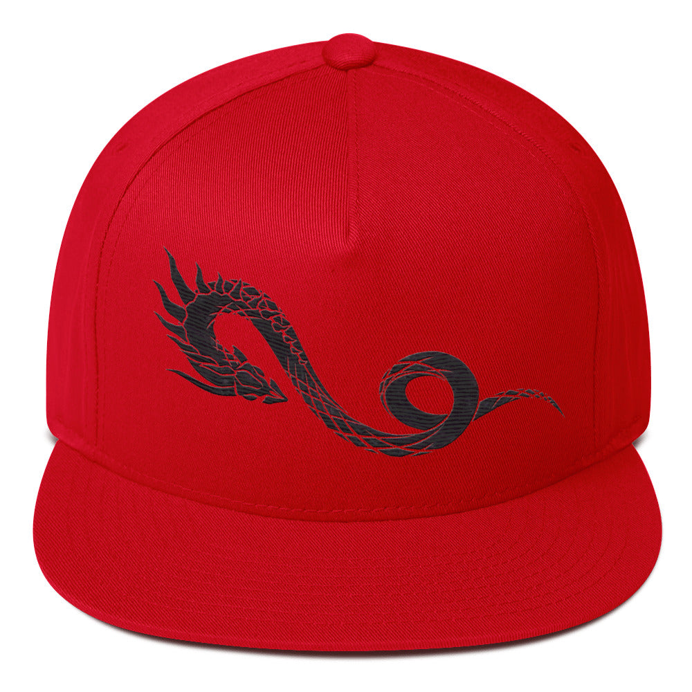 Dragon's Scar Embroidered Snapback Cap