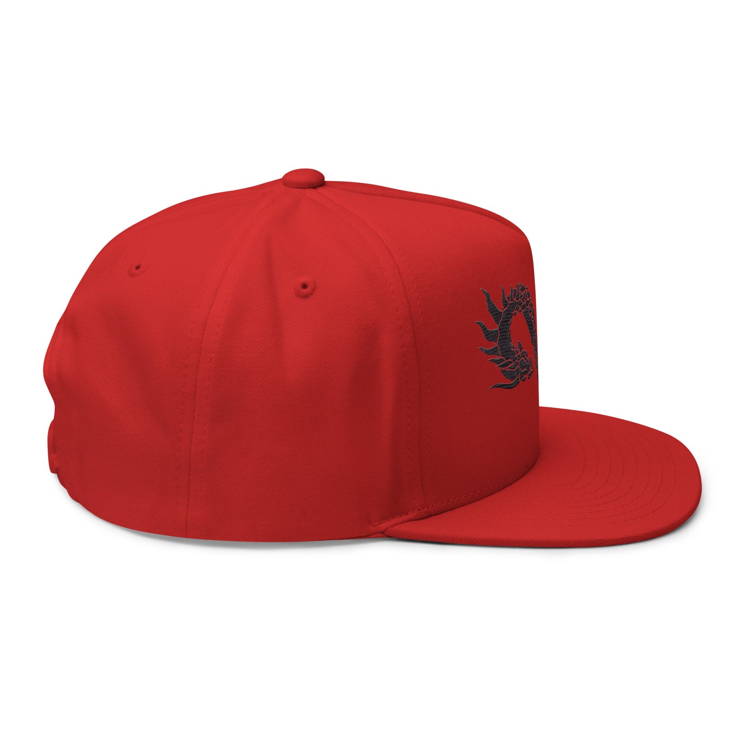 Dragon's Scar Embroidered Snapback Cap