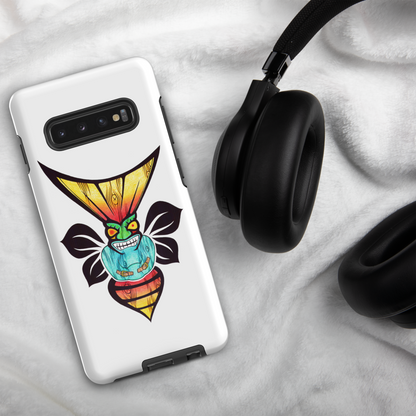 Crazy Tiki Bee Art Tough case for Samsung Galaxy S10®