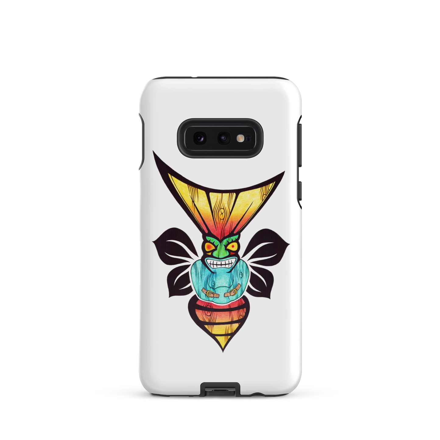 Crazy Tiki Bee Art Tough case for Samsung Galaxy S10®