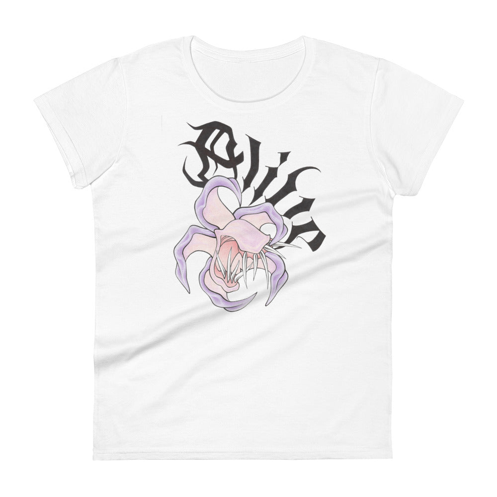 purple-flower-fangs-alive-womens-t-shirt.jpg